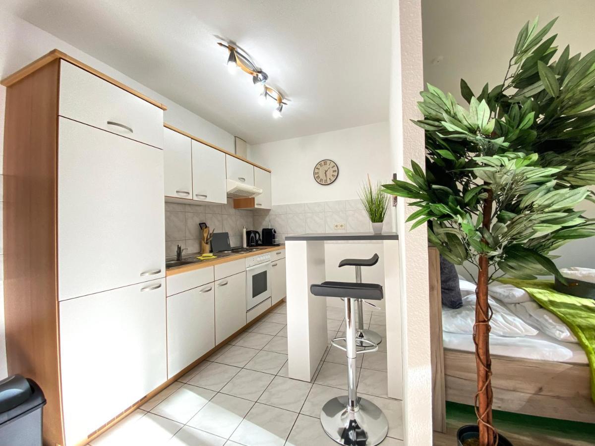 Wohlfuehl-Apartment Mit Kostenfreier Tiefgarage, Wifi & Terrasse Leipzig Buitenkant foto